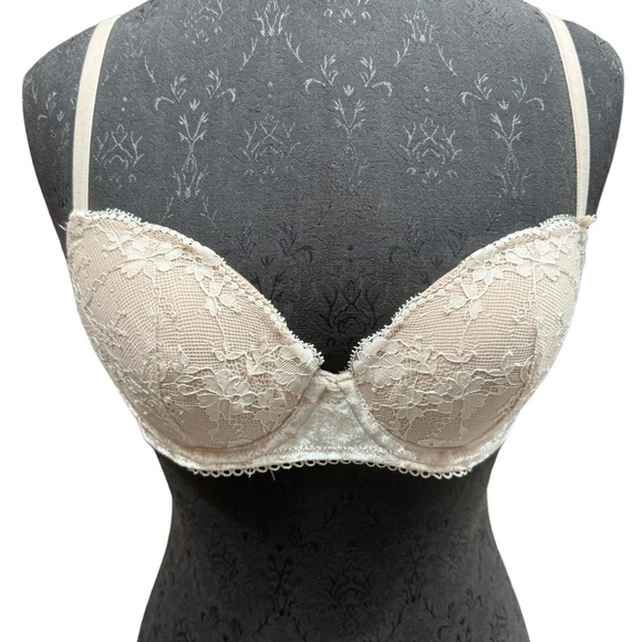 Victoria’s Secret Dream Angels Demi lined crushed velvet size 32C bra - Picture 2 of 8